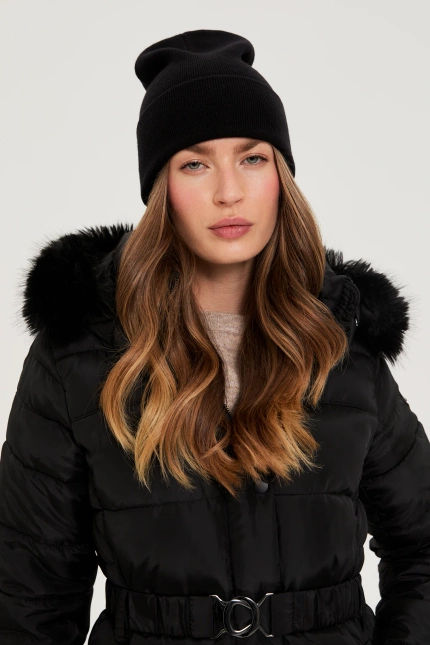 Czapka zimowa czarna