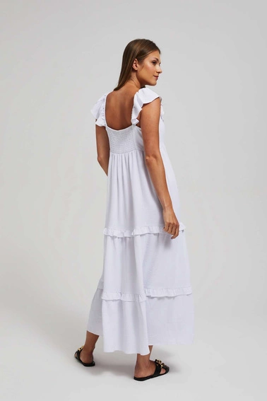 Sukienka maxi biała