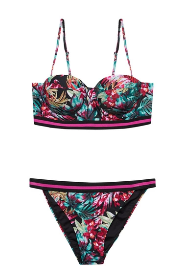 Dół od bikini wilokolorowy