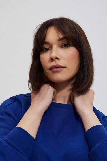 Dresowa sukienka z kieszeniami