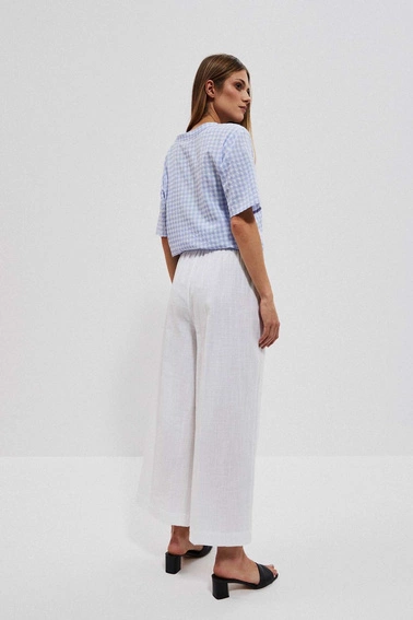 Bawełniane spodnie kuloty