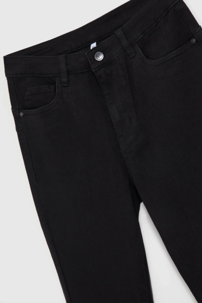 Jeansy dzwony czarne