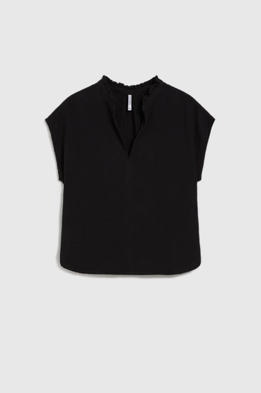 Bawełniana koszula czarna