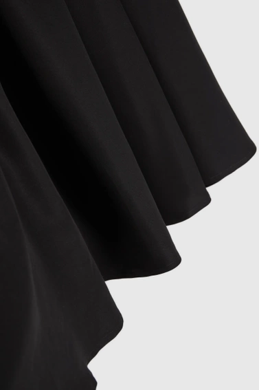 Rozkloszowana spódnica czarna