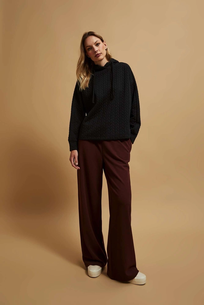 Bluza z kapturem czarna