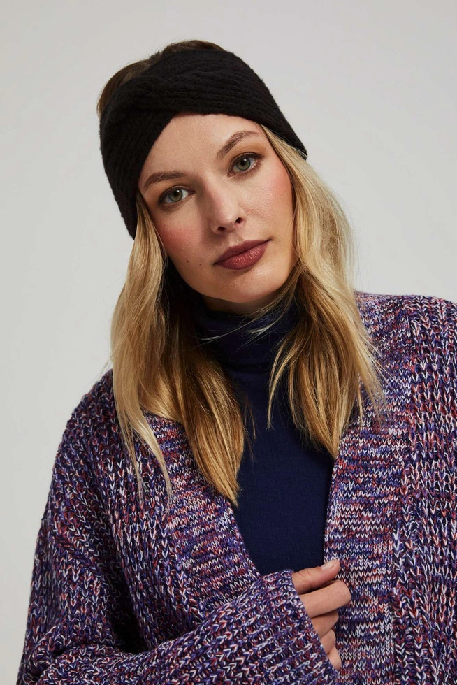 Długi kardigan wielokolorowy