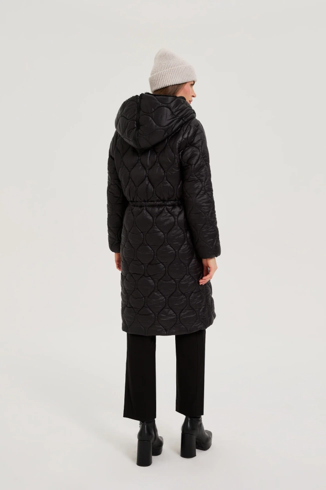 Kurtka z kapturem czarna