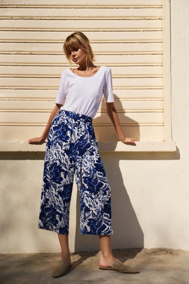 Bluzka z bawełny biała 