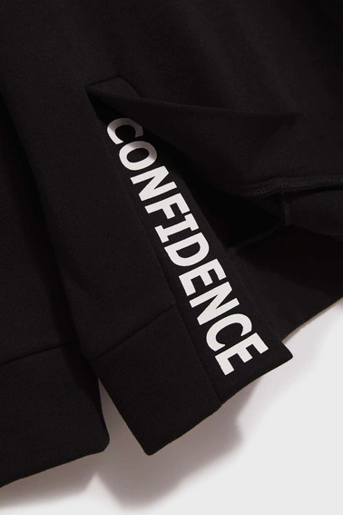 Bluza oversize z napisem