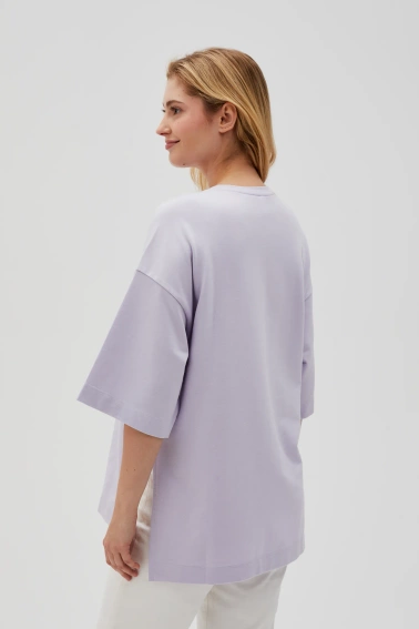 Bluza oversize fioletowa