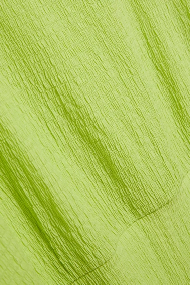 Bluzka z okrągłym dekoltem zielona