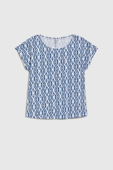 Bawełniana bluzka biała