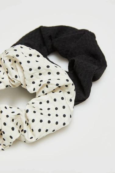 Zestaw dwóch gumek do włosów czarny