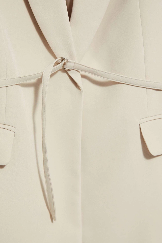 Marynarka damska piaskowa