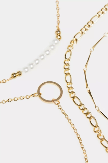 Bransoletki z regulowaną długością w kolorze złotym