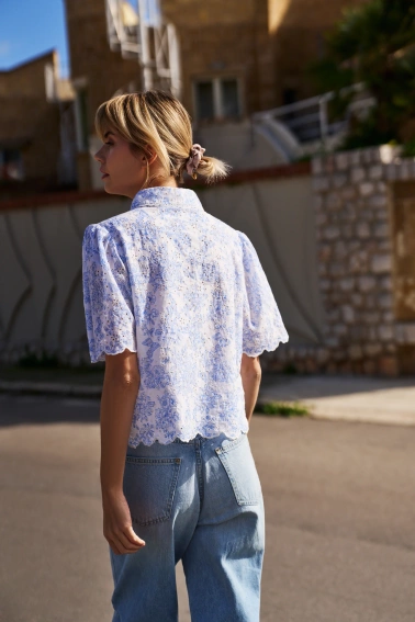 Bawełniana koszula biała