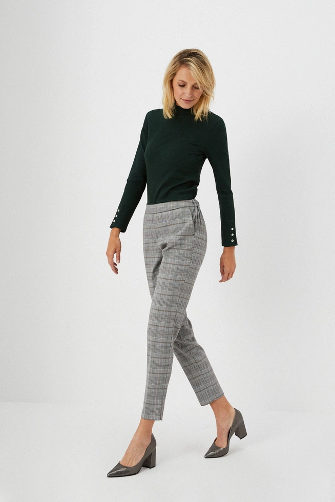 Cygaretki w kratkę szare