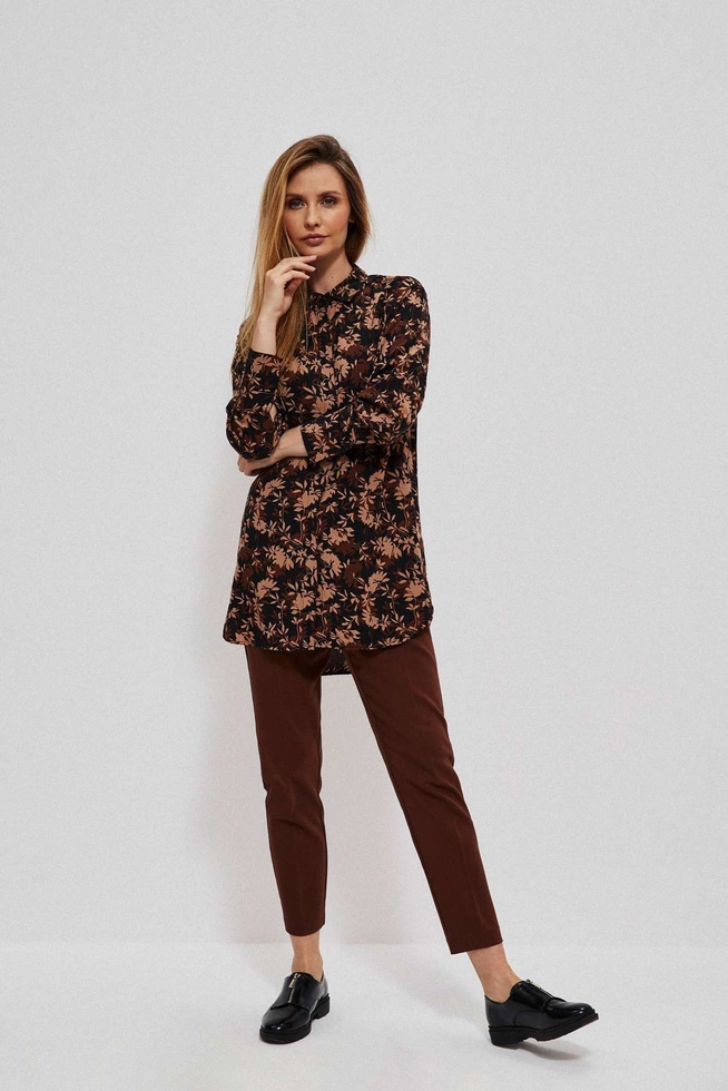 koszula z jesiennym printem