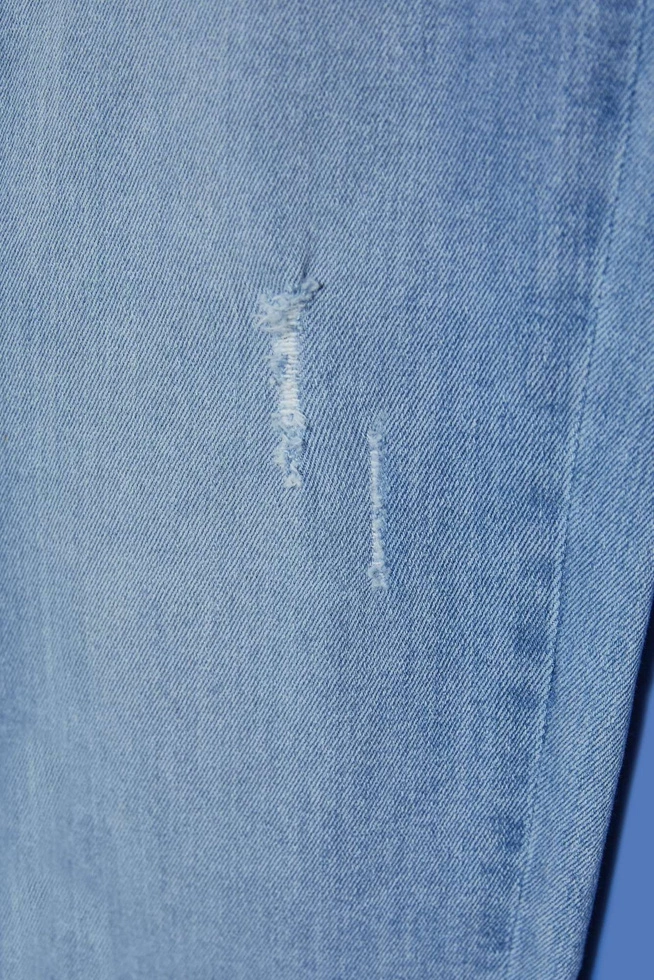 Jeansy niebieskie z prostą nogawką