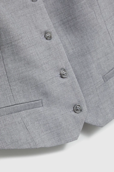 Elegancka kamizelka szara