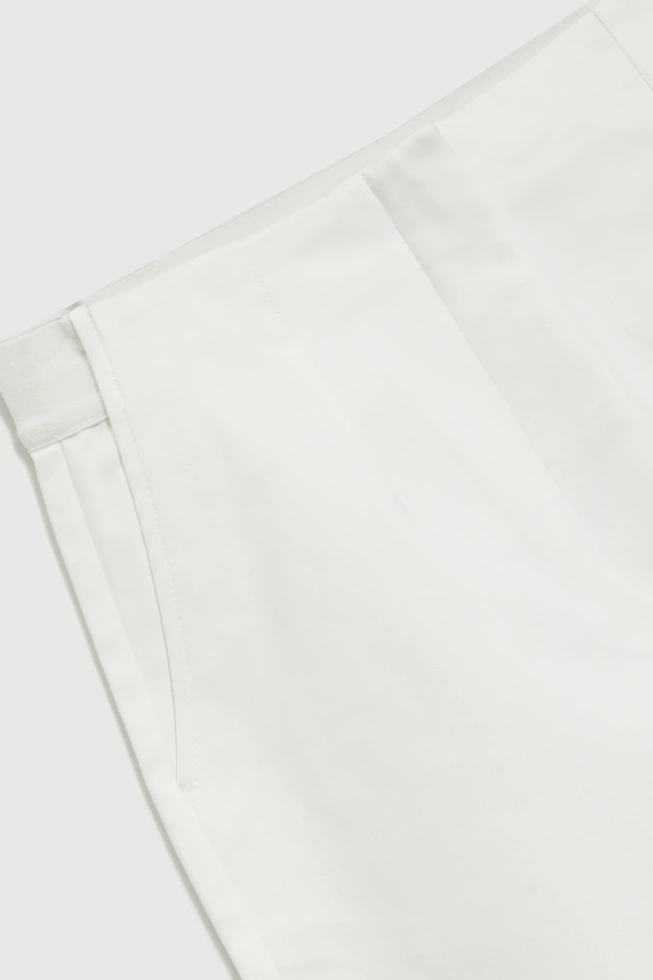 Spodnie rybaczki białe