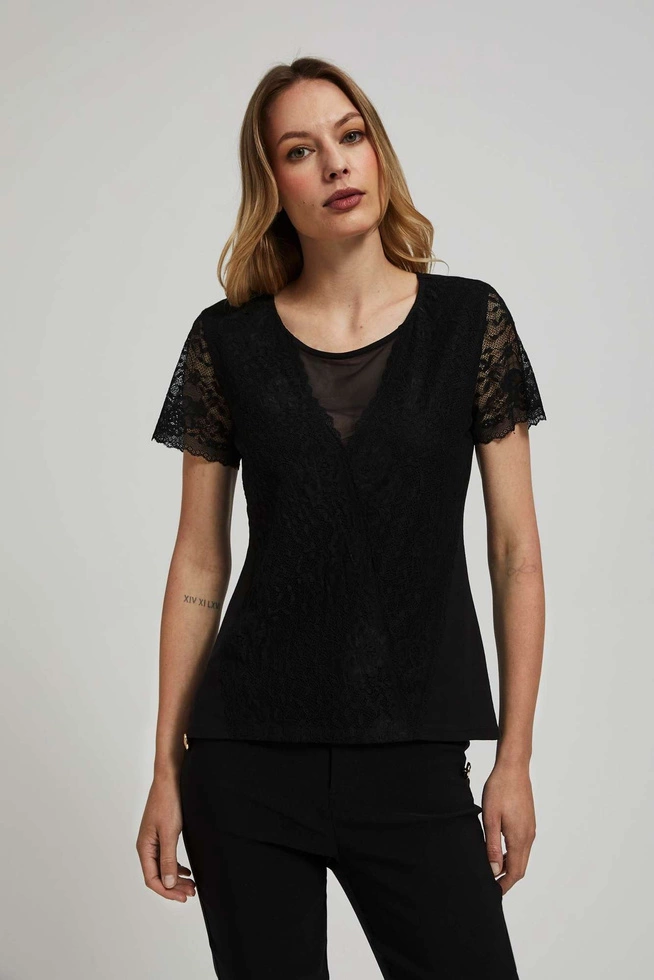 Koronkowa bluzka
