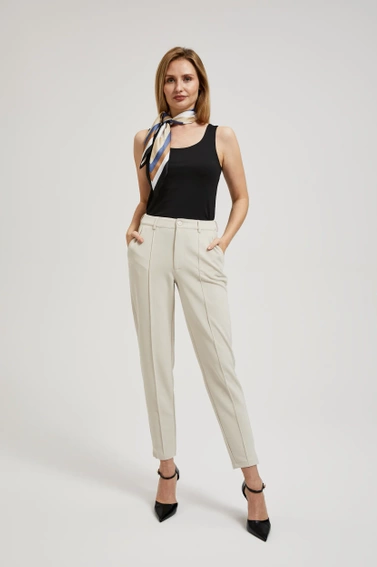 Gładki top czarny trwały