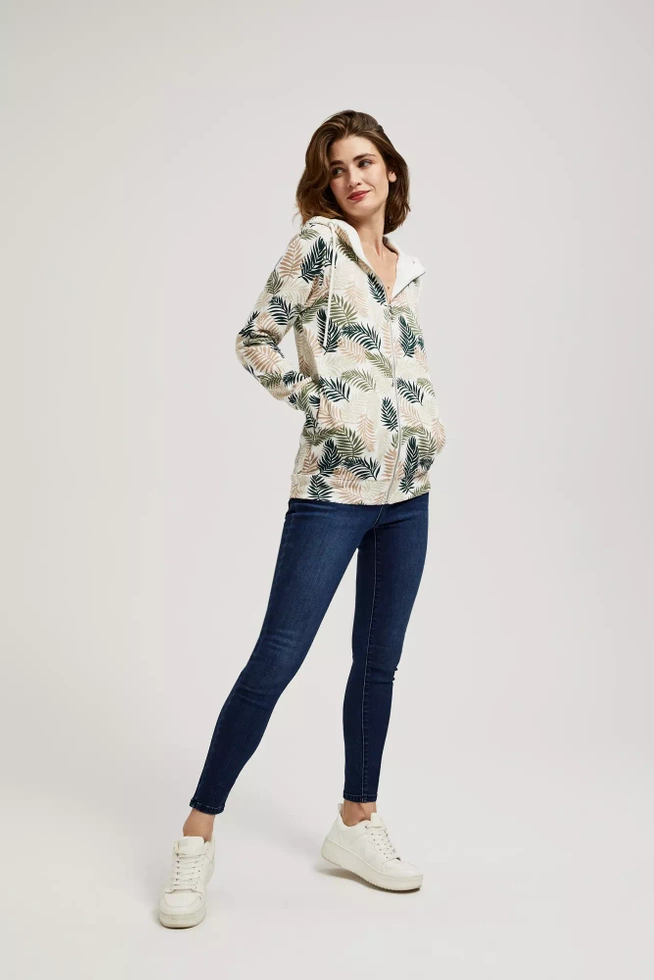 Bluza z kapturem i nadrukiem