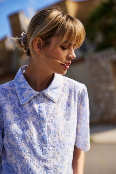 Bawełniana koszula biała