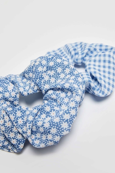 Gumka do włosów błękitna