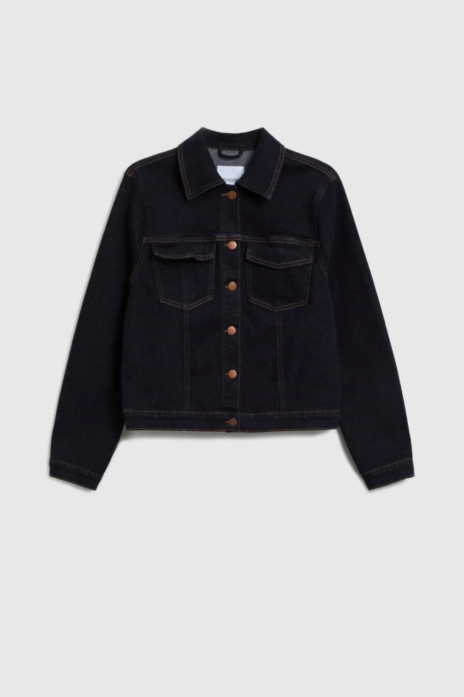 Kurtka jeansowa granatowa