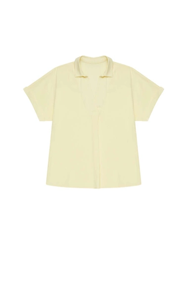 Luźna bluzka koszulowa