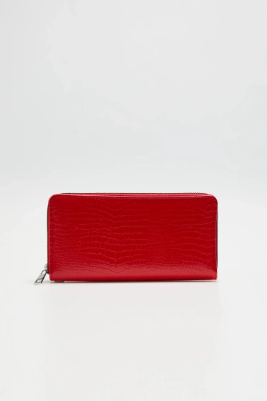 Portfel z zawieszką czerwony