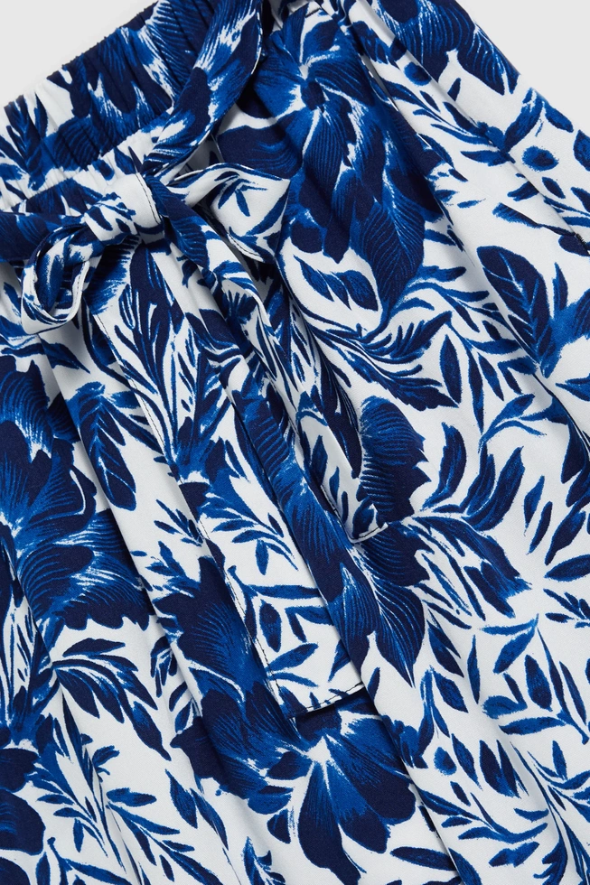 Spodnie kuloty niebieskie