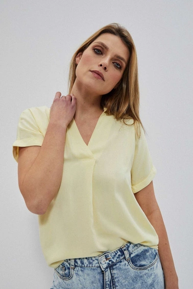 Luźna bluzka koszulowa