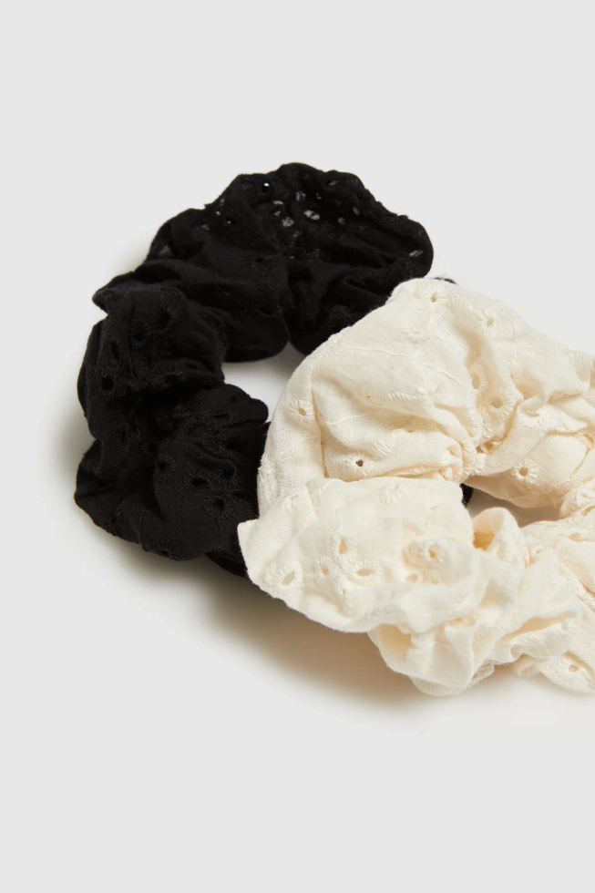 Zestaw dwóch gumek do włosów