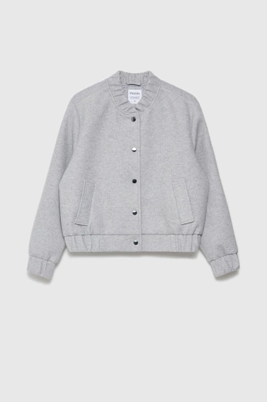 Kurtka bomberka szara