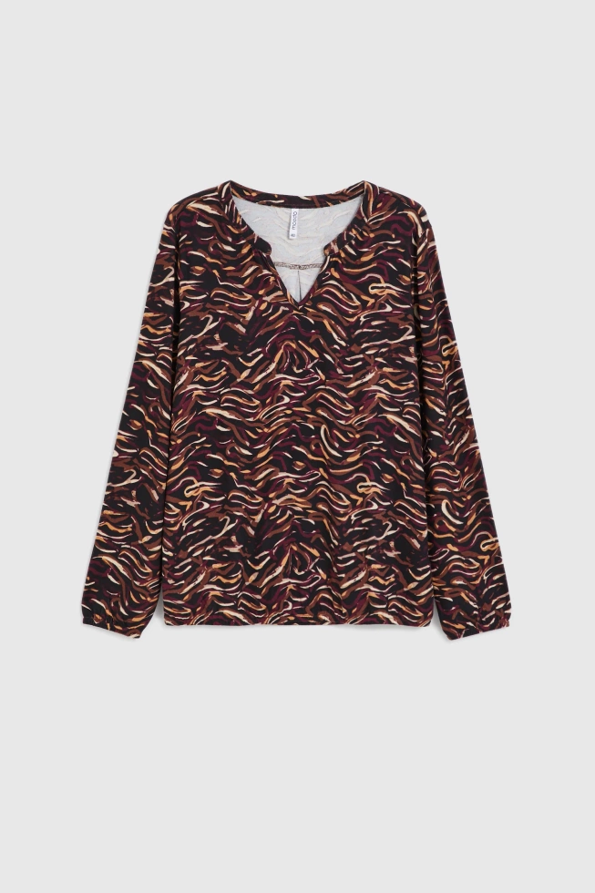 Sweter z długimi rękawami czarny