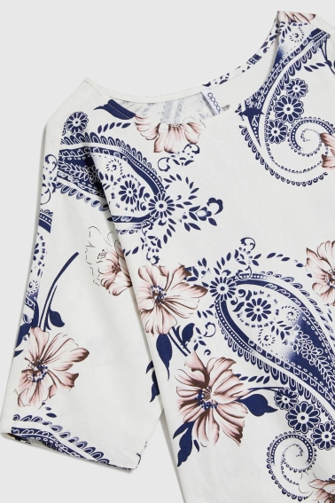 Wiskozowa koszula biała