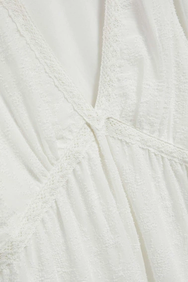 Koszula biała z bufiastymi rękawami