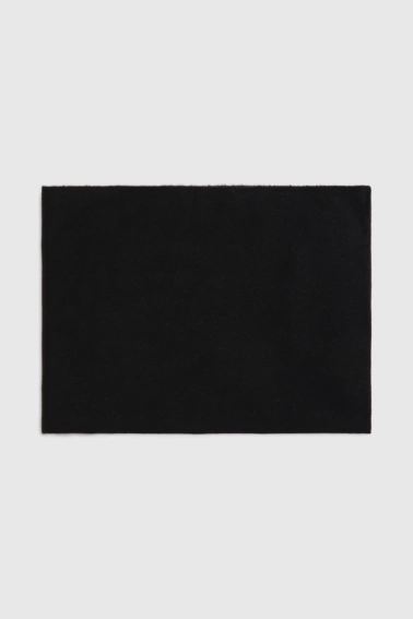 Szal z frędzlami czarny