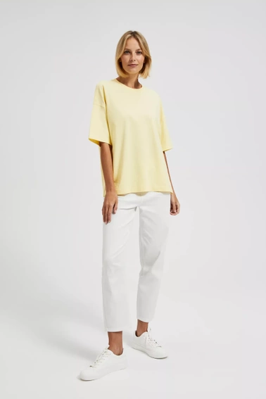 Bluzka oversize żółta