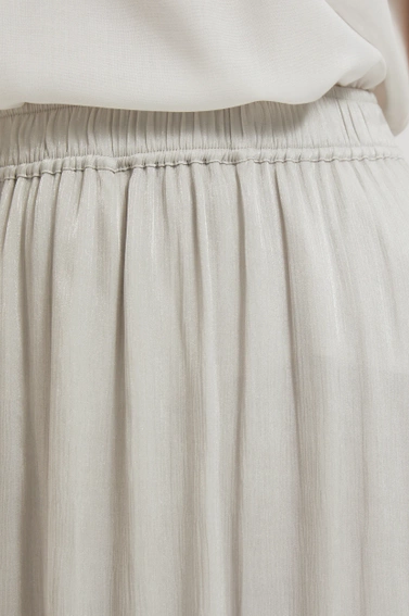 Spódnica midi szara