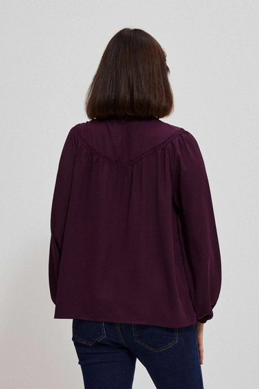 Koszula z bufiastymi rękawami 