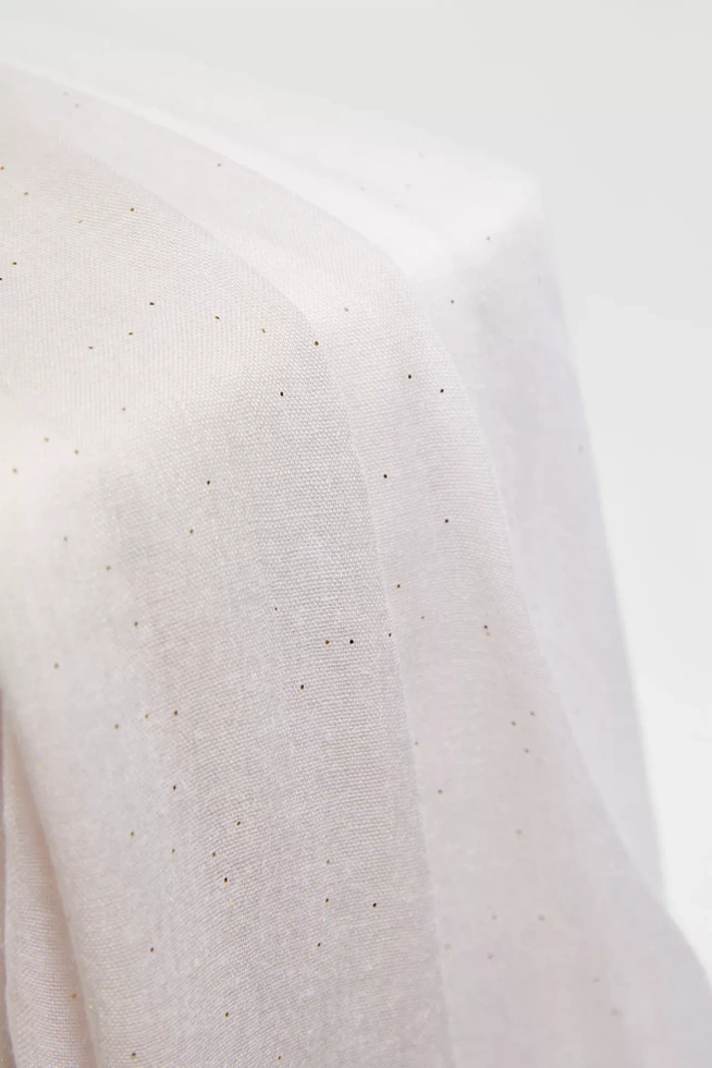 Szal letni z postrzępionym brzegiem różowy