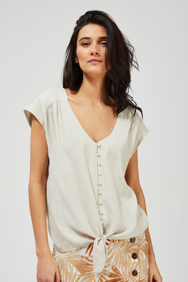 KOSZULA Z WIĄZANIEM