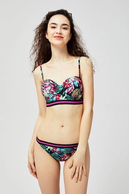 Dół od bikini wilokolorowy