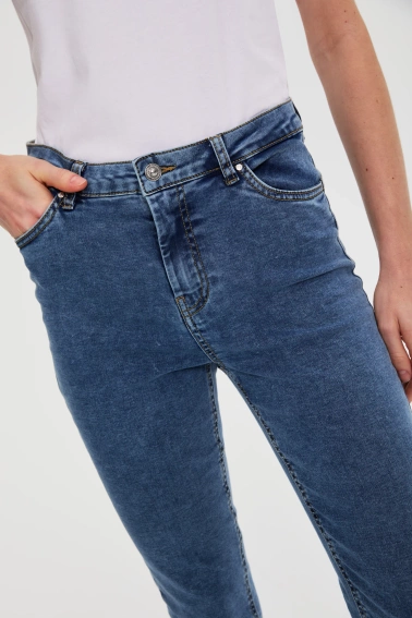 Jeansy skinny niebieskie