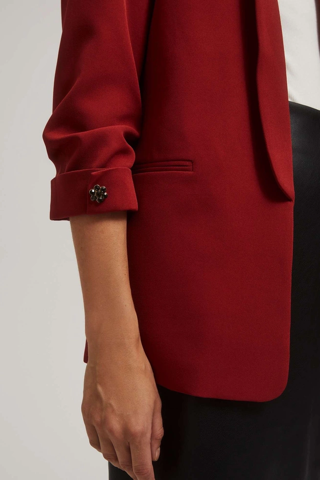 Marynarka z marszczonymi rękawami