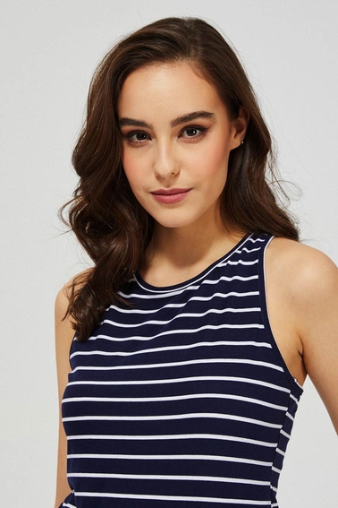Gładki top w paski